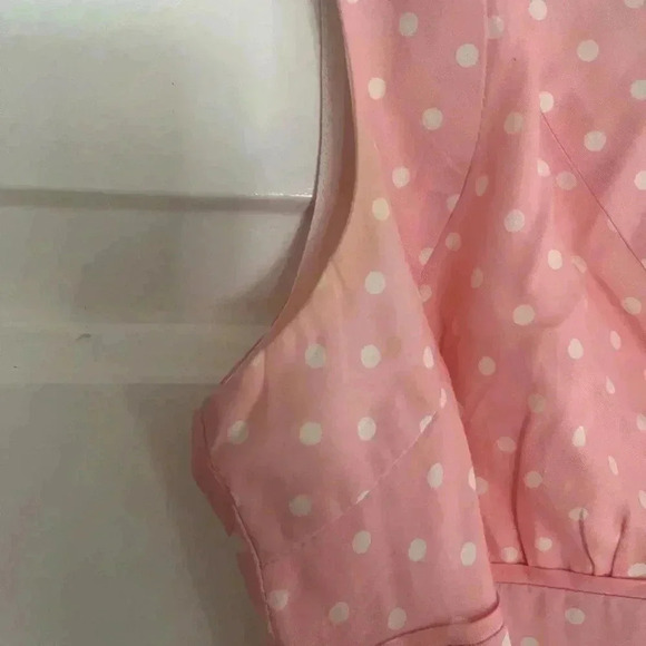 Vintage 90’s Lilly Pulitzer Tank Polka Dot Top size 0 - Picture 4 of 6